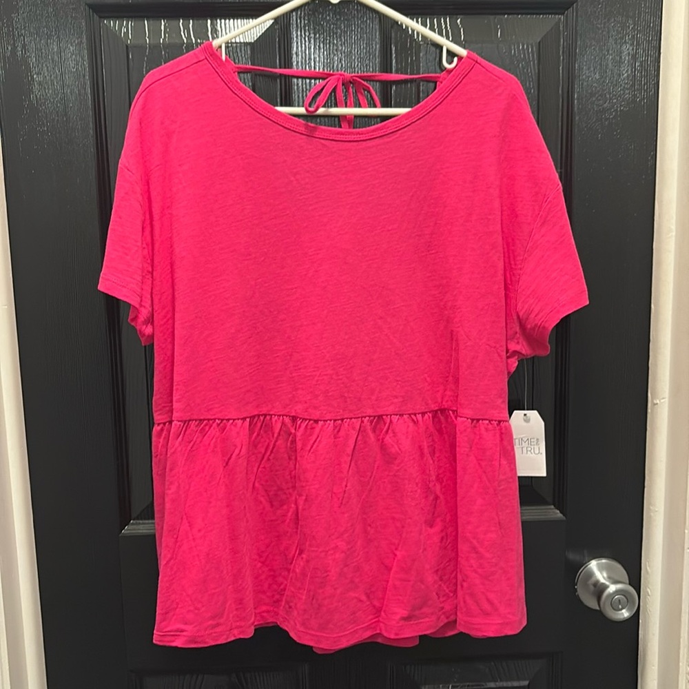 A SHEIN curve shirt with a Walmart blouse